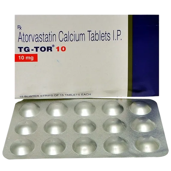 tg tor 10mg tablet 15's